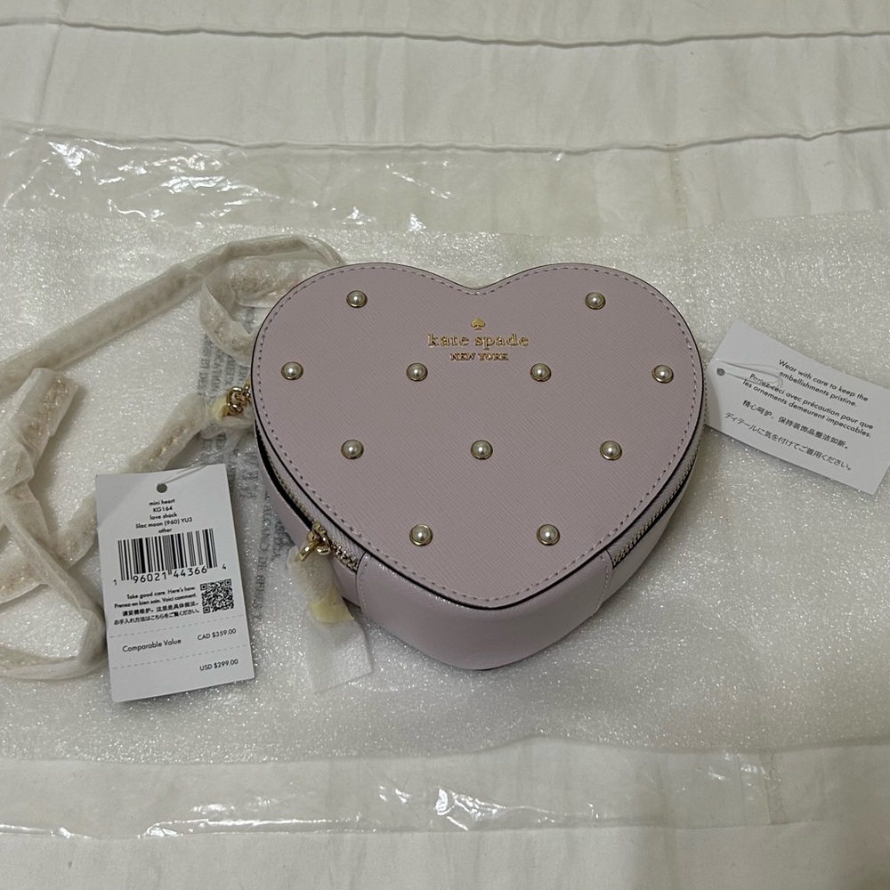 Kate Spade Heart Crossbody Purse (NWT)